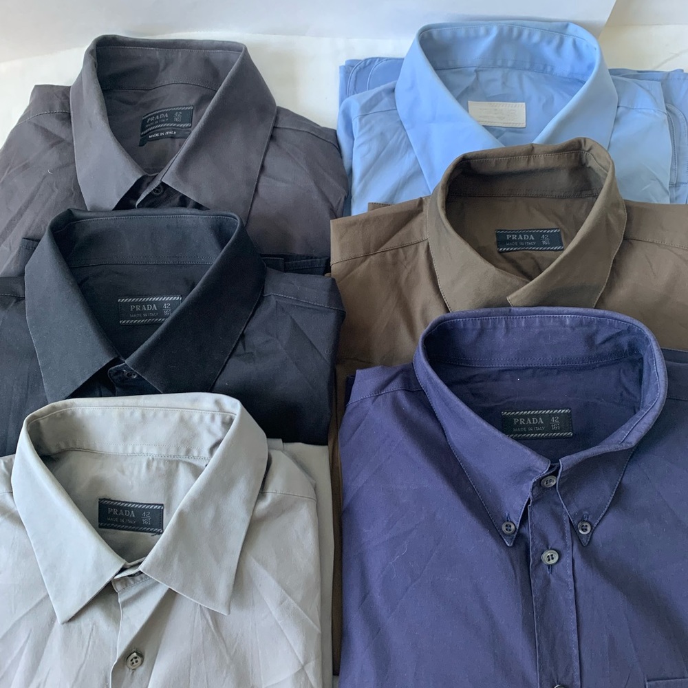 4pc Prada Men’s Flannel Shirts